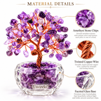 Usvirelo™ Amethyst Grove Crystal Tree