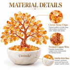 Usvirelo™ Golden Citrine Crystal Tree