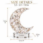 Usvirelo™ Moonlight Clear Quartz Crescent