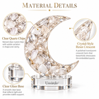 Usvirelo™ Moonlight Clear Quartz Crescent