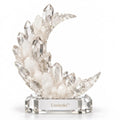 Usvirelo™ Crescent Moon Quartz Crystal Cluster