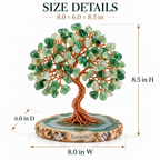 Usvirelo™ Green Aventurine Crystal Money Tree