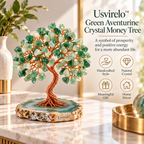 Usvirelo™ Green Aventurine Crystal Money Tree