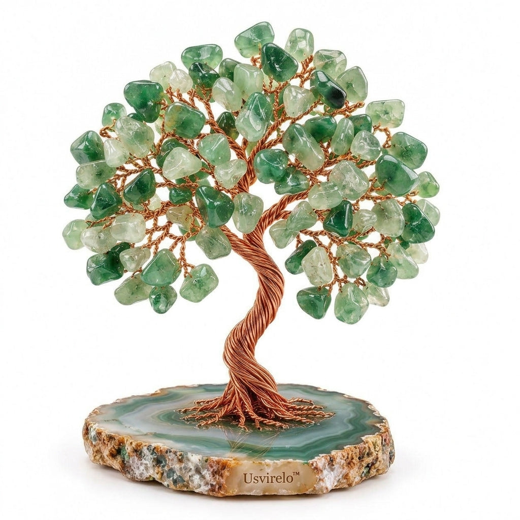 Usvirelo™ Green Aventurine Crystal Money Tree