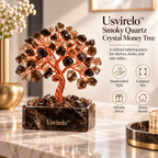 Usvirelo™ Smoky Quartz Crystal Money Tree
