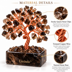 Usvirelo™ Smoky Quartz Crystal Money Tree